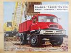 Ford Thames Trader Brochure 1960, Gelezen, Ford, Ophalen of Verzenden, Ford