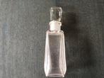 Art deco karafje parfumflesje met stop glas, Ophalen of Verzenden, Zo goed als nieuw, Parfumfles