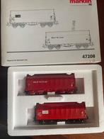 Märklin 47208 H0 Set van 2 Coilwagens 'CAIB' van de NS Cargo, Wisselstroom, Wagon, Ophalen of Verzenden, Märklin