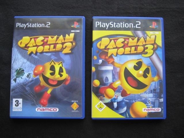 PS2 - Pacman Pac Man World - Playstation 2, Spelcomputers en Games, Games | Sony PlayStation 2, 1 speler, Ophalen of Verzenden
