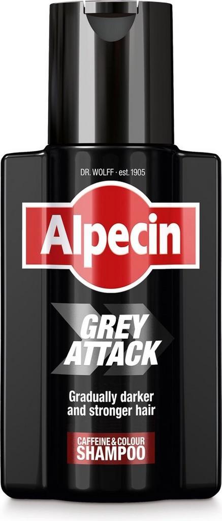 2x Alpecin Grey Attack Cafeïne & Kleur Shampoo, Diversen, Levensmiddelen, Ophalen of Verzenden