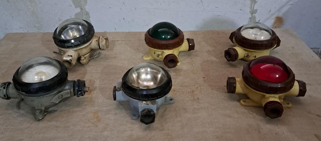 lamp lampen scheepslampjes, Antiek en Kunst, Curiosa en Brocante, Verzenden