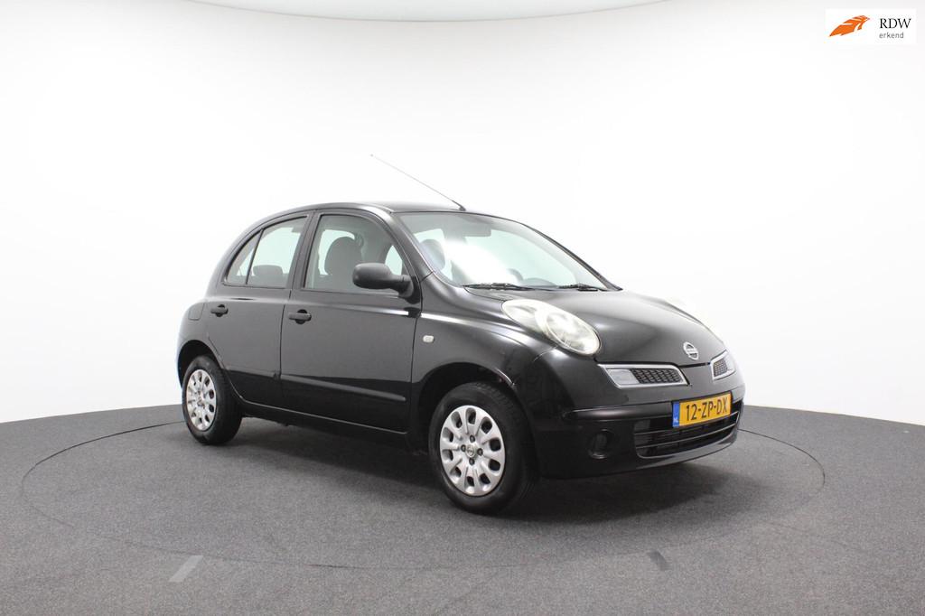 Nissan Micra 1.2 Mix | Airco | Goed onderhouden | Elektrisch, Auto's, Gebruikt, 31 €/maand, 4 cilinders, Zwart