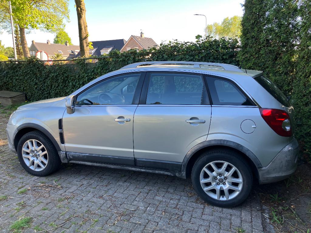 Opel Antara 2.0 Cdti 110KW AUT 2008 Grijs, Auto's, Opel, Automaat, Zwart, 4 cilinders, Leder en Stof