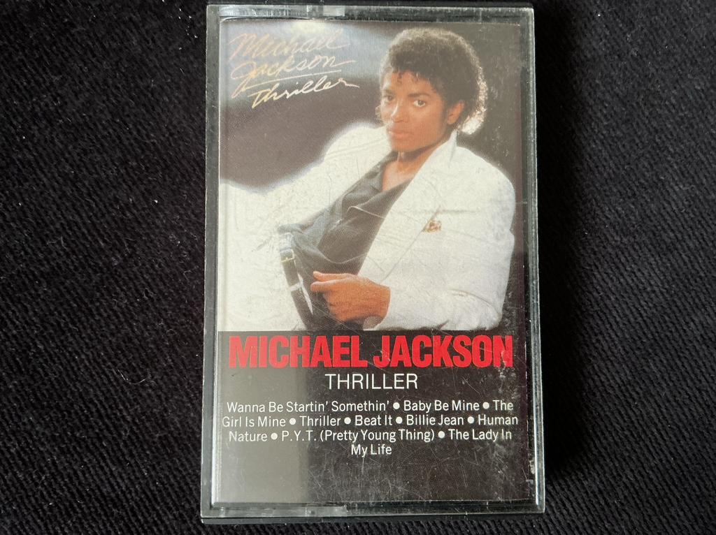 Michael Jackson, Thriller (Spain 1982) cassettebandje, 1 bandje, Ophalen of Verzenden, Zo goed als nieuw, Origineel