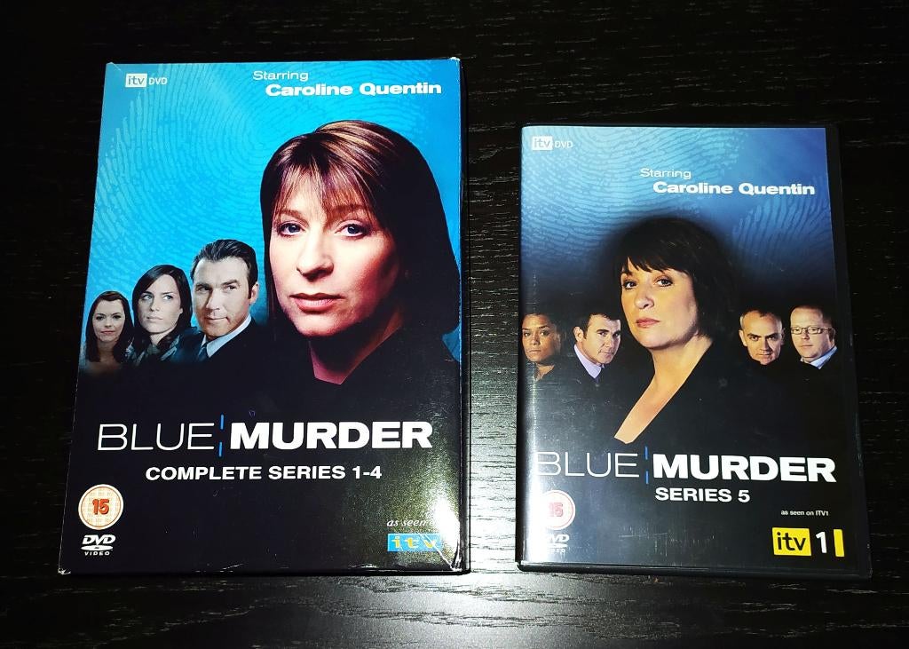 Blue murder (seizoenen 1-5), Boxset, Ophalen of Verzenden, Zo goed als nieuw, Vanaf 12 jaar