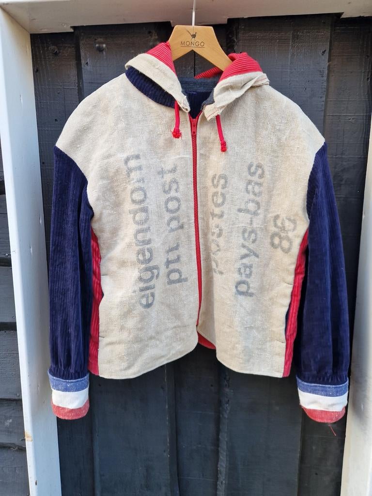 JASJE POSTZAK STOF MAAT XL, Ophalen of Verzenden, Zo goed als nieuw, Maat 46/48 (XL) of groter