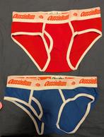Aussie Bum briefs, rood en blauw, Ophalen of Verzenden