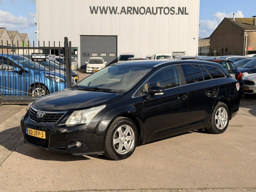 Toyota Avensis wagon 1.8 VVTi 147 PK Panoramic Business Spec, 15 km/l, 4 cilinders, Zwart, Handgeschakeld