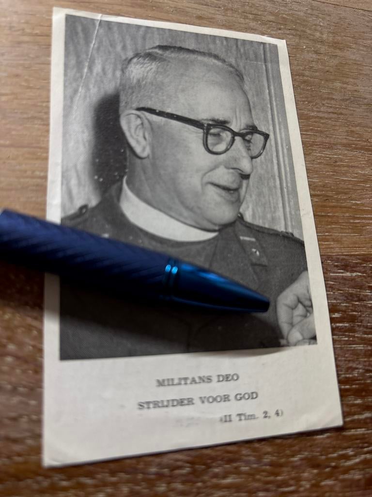 Arts Willem 1896 Beek-Ubbergen 1959 Apeldoorn priester, Verzamelen, Ophalen of Verzenden, Bidprentje
