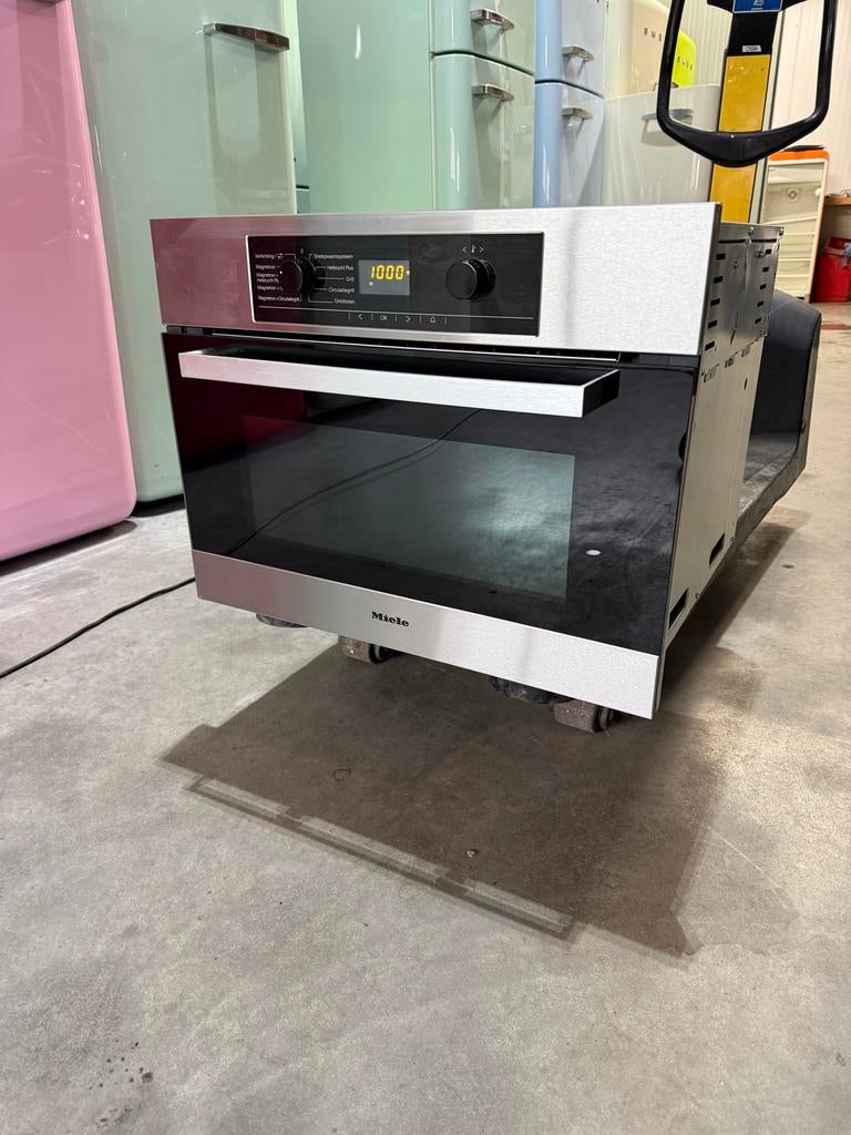 Miele Inbouw combi-oven met magnetronfunctie, Witgoed en Apparatuur, 45 tot 60 cm, Bella, Hete lucht, Ophalen of Verzenden