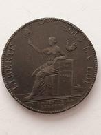 Oude medaille 2 Sols 1791 Monneron Freres., Postzegels en Munten, Penningen en Medailles, Ophalen of Verzenden, Buitenland