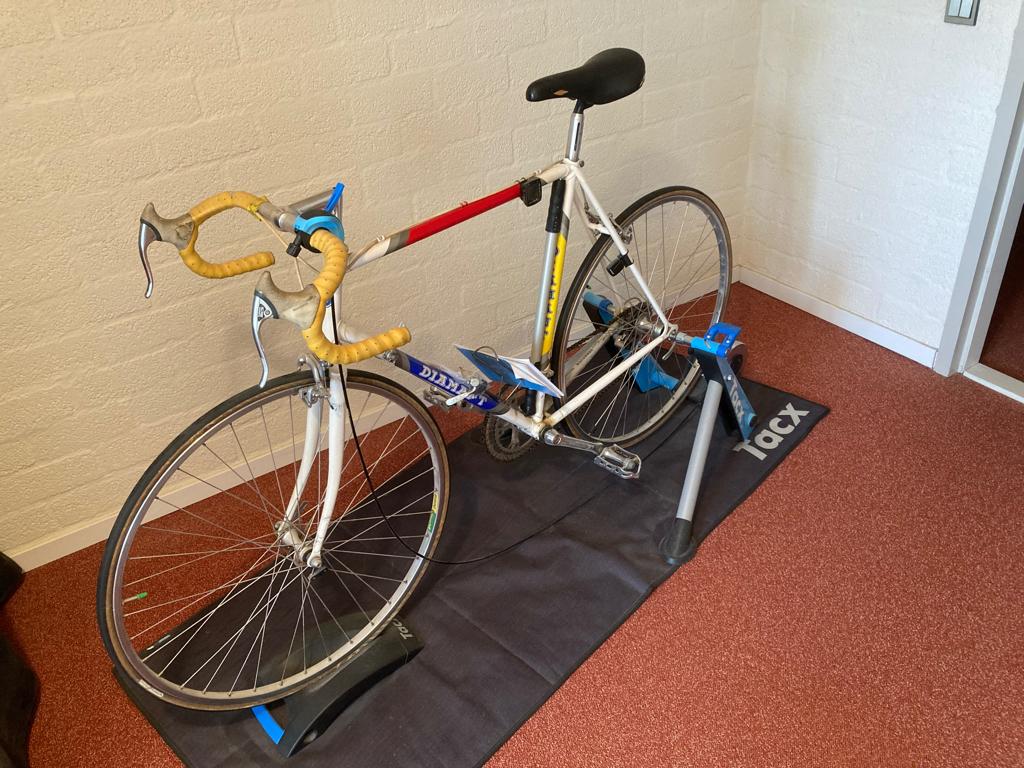 Racefiets en Hometrainer Tacx, Gebruikt, Velgrem, Versnellingen, Ophalen
