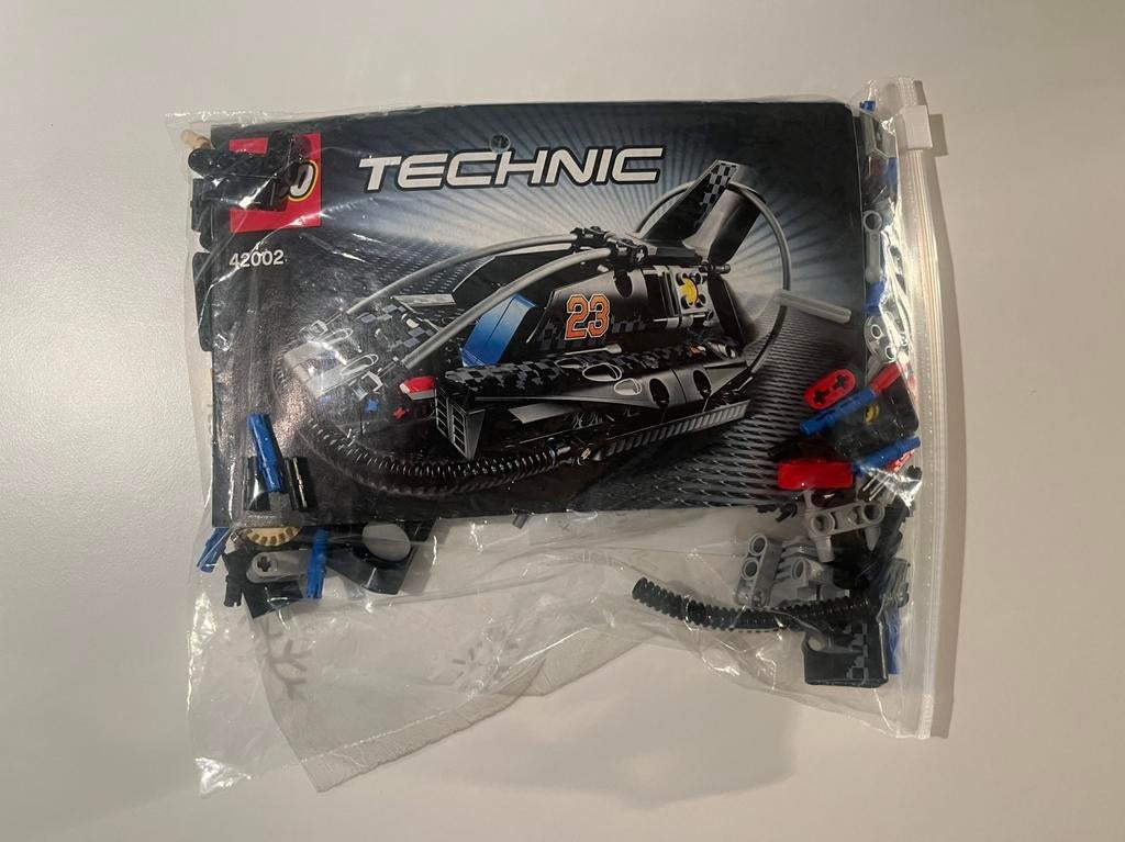 Lego Technic 42002 Hovercraft, Lego, Ophalen of Verzenden, Zo goed als nieuw, Complete set