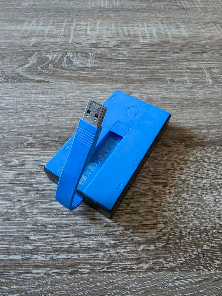 HP USB Travel Dock Docking station., Computers en Software, Dockingstations, Ophalen of Verzenden, Zo goed als nieuw, USB-hub