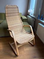 Vintage IKEA Rotan zitstoel, Ophalen, Zo goed als nieuw, Rotan