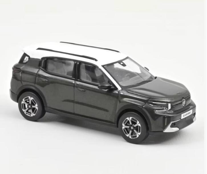 Citroen C3 Aircross 2025 Groen & Wit 1:43 NOREV ref. 155342, Hobby en Vrije tijd, Modelauto's | 1:43, Nieuw, Auto, Norev, Verzenden
