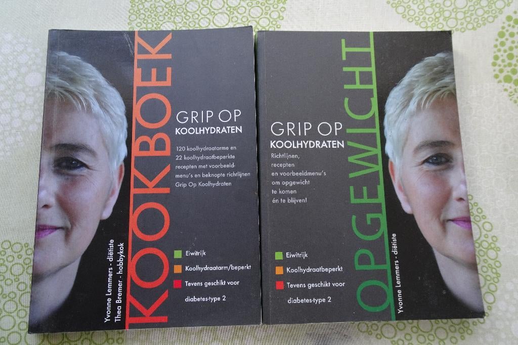 grip op koolhydraten, Ophalen, Zo goed als nieuw, Yvonne Lemmers