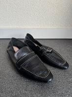 Zara zwarte soepele leren loafers instappers met studs, Zwart, Zara, Ophalen of Verzenden, Zo goed als nieuw
