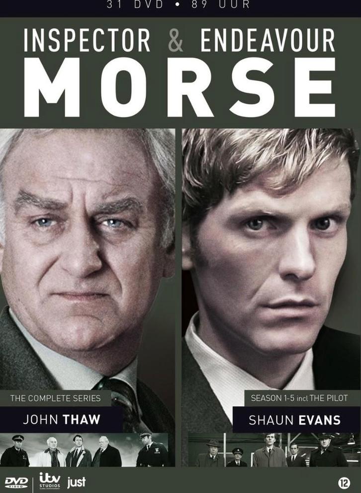 Inspector Morse complete collectie + Endeavour Morse, Cd's en Dvd's, Dvd's | Tv en Series, Zo goed als nieuw, Actie en Avontuur