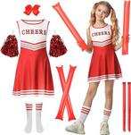 cheerleader kostuum, Ophalen of Verzenden, Zo goed als nieuw, 146 t/m 152, Meisje