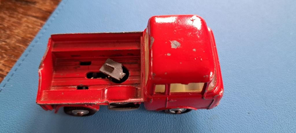 Corgi Toys jeep Fc-150 rood, Ophalen of Verzenden, Gebruikt, Bus of Vrachtwagen, Corgi