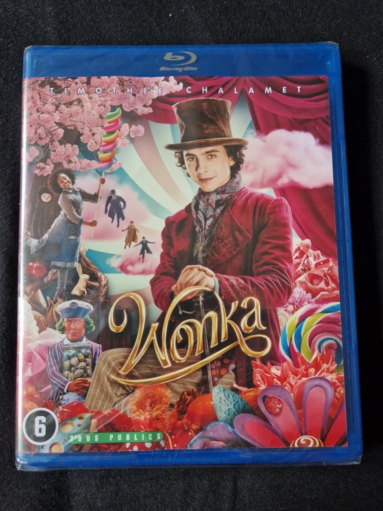 Wonka Blu-ray - Nieuw!, Ophalen of Verzenden, Nieuw in verpakking, Kinderen en Jeugd
