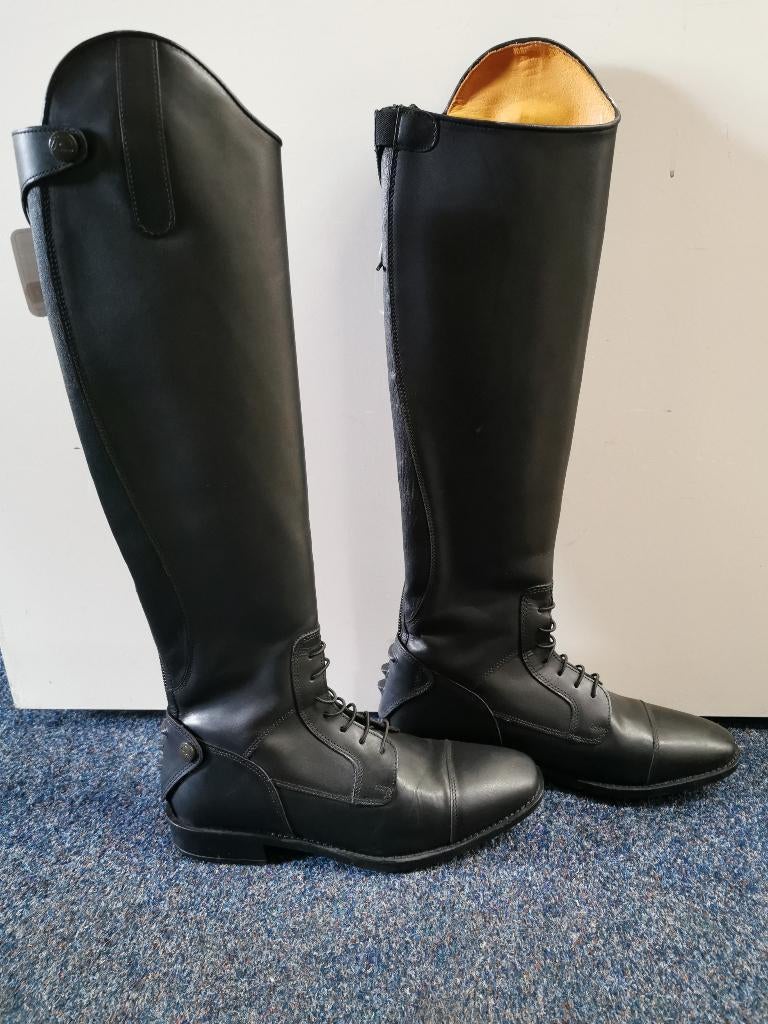 Hkm Latinium paardrijlaarzen maat 42 M zwart, Eu, Ophalen of Verzenden, Eu, Hkm