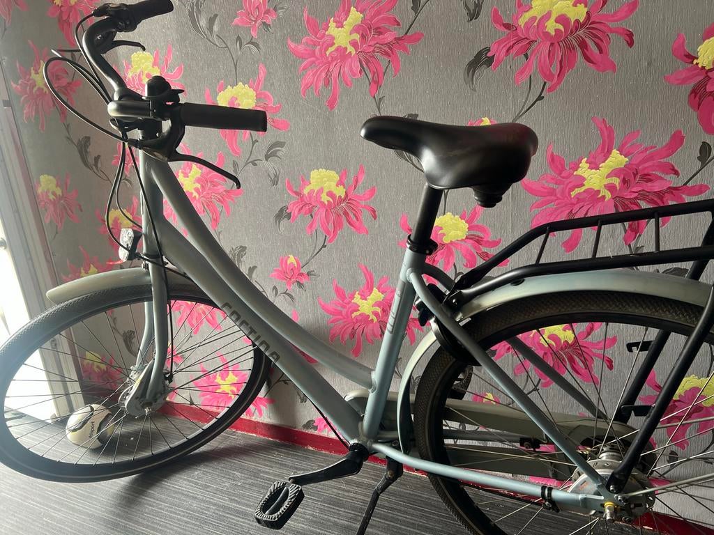Cortina U-serie damesfiets - Parelmoer blauw - Refurbished, Fietsen en Brommers, Fietsen | Dames | Damesfietsen, Ophalen of Verzenden
