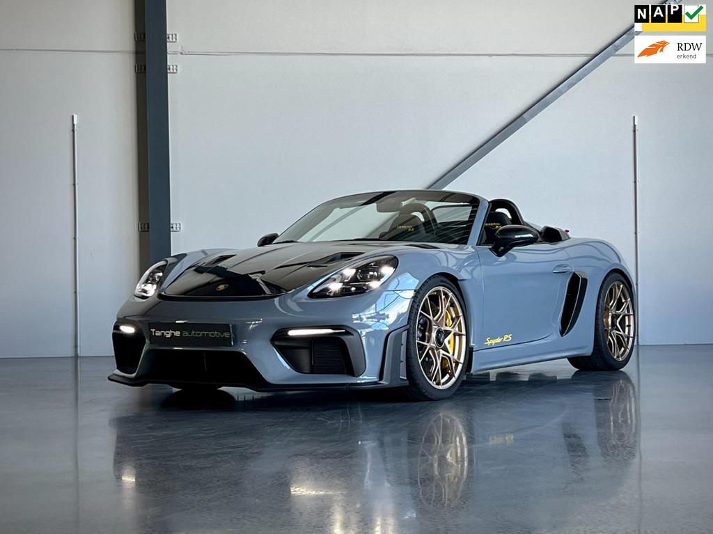 Porsche 718 Spyder RS, Ceramisc PCCB, Weissach, Lift / hefsy, Auto's, Bi-Xenon koplampen, Achterwielaandrijving, Gebruikt, Zwart