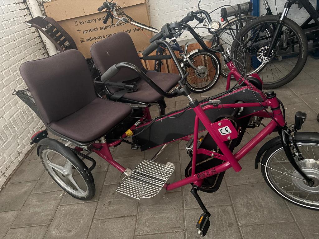 PF Mobility Side by Side Duofiets Elektrisch, Ophalen of Verzenden, Gebruikt