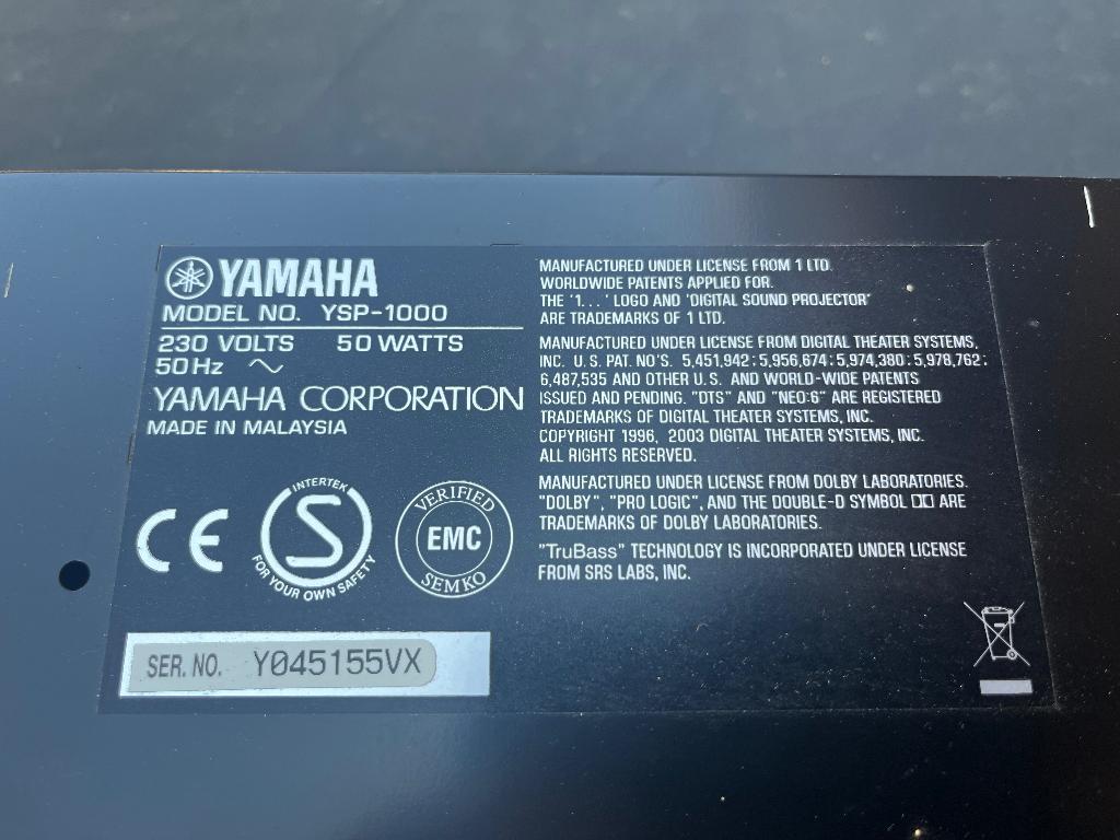 Subwoofer + Soundbar, Audio, Tv en Foto, Luidsprekers, Ophalen, Gebruikt, Subwoofer, 120 watt of meer