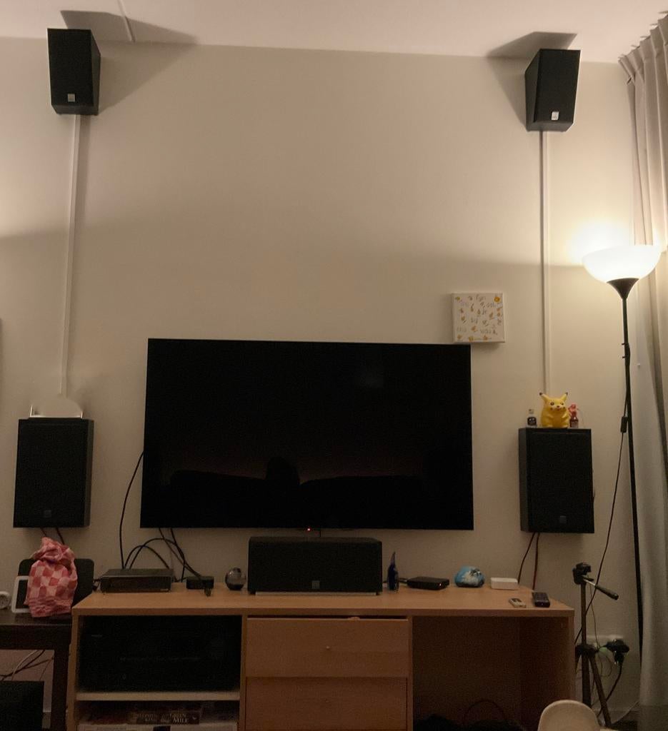 dali oberon  speakers!, Audio, Tv en Foto, Luidsprekers, Zo goed als nieuw, 120 watt of meer, Front, Rear of Stereo speakers, Ophalen