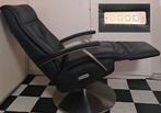 Luxe Prominent S-100 Sta op relaxfauteuil op accu  Leder, Huis en Inrichting, Fauteuils, Ophalen, Zo goed als nieuw, Leer, 50 tot 75 cm