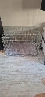 Metalen bench, Dieren en Toebehoren, Hondenbenches, Ophalen, Gebruikt