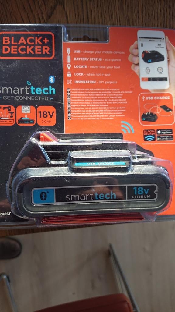 Black and decker 18v accu bl2018st, Ophalen, Nieuw, Gelijkstroom, Overige merken