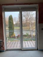 Balkondeur kunststof dubbel glas, Ophalen, Kunststof, Gebruikt, Buitendeur