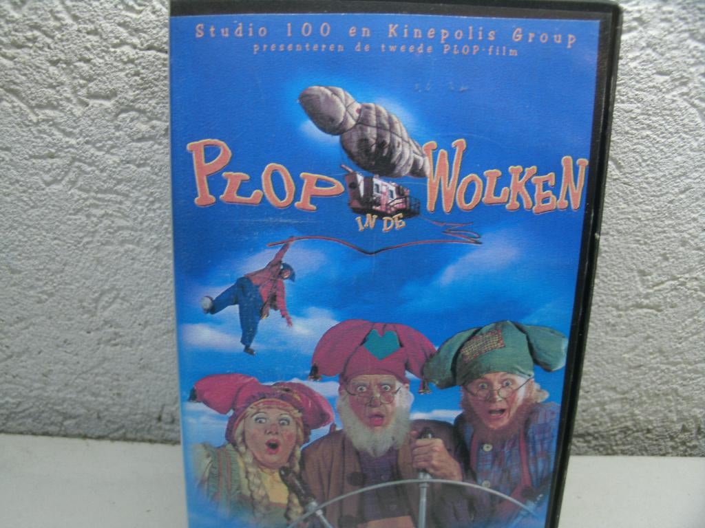 vhs 32a plop in de wolken, Alle leeftijden, Kinderprogramma's en -films, Overige typen, Ophalen of Verzenden