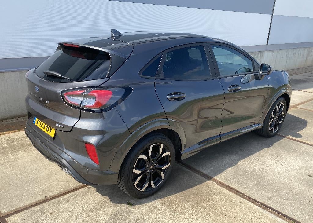 Ford Puma 1.0i Ecoboost Hybrid 125pk 2024 Grijs, Auto's, Ford, Voorwielaandrijving, Puma, Origineel Nederlands, 123 pk