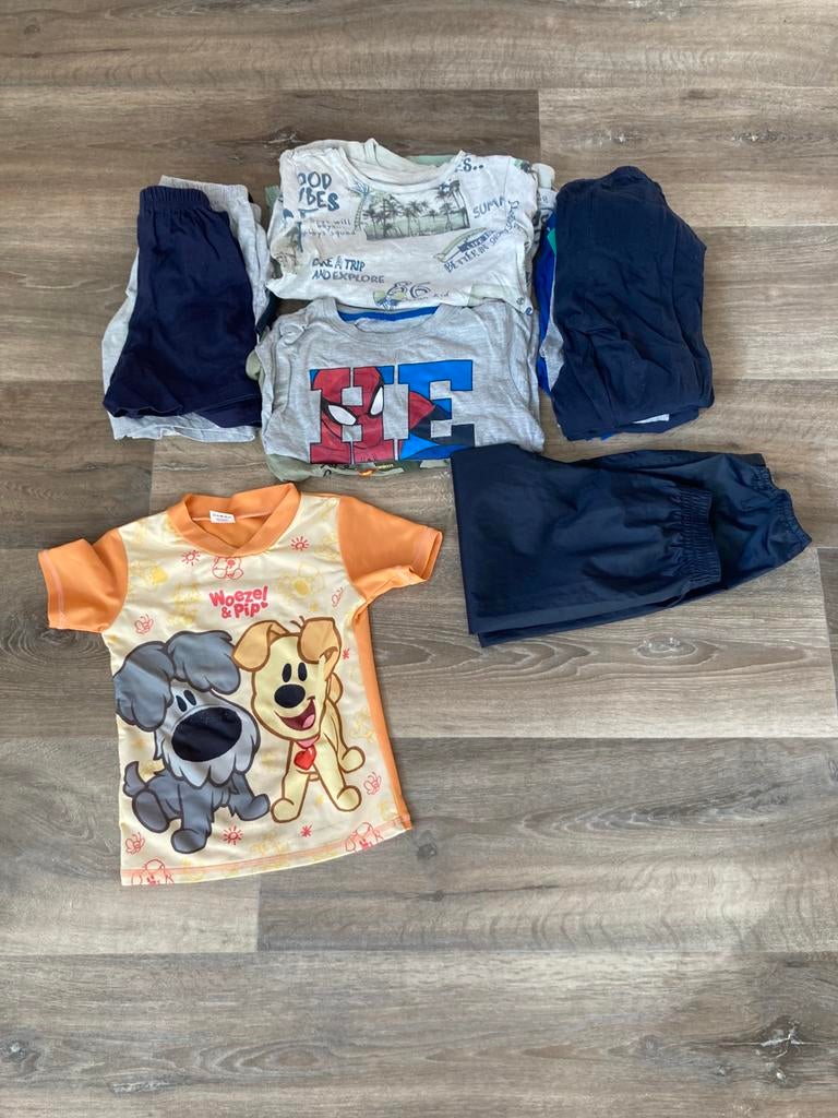 Kledingpakket met uv-shirt maat 98-104, Ophalen, Gebruikt, Maat 98