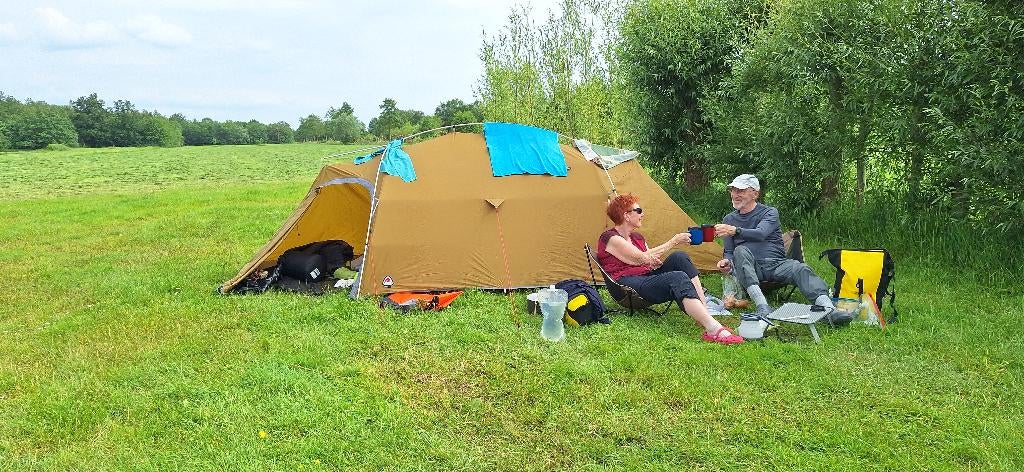 lichtgewicht tent, Caravans en Kamperen, Tenten, Ophalen, Zo goed als nieuw, Tot en met 3
