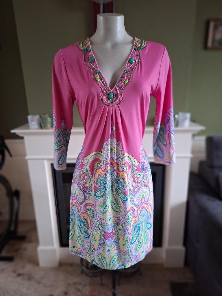 K-Design K Design zuurstok roze jurk M 38, Maat 38/40 (M), K-design, Verzenden, Zo goed als nieuw