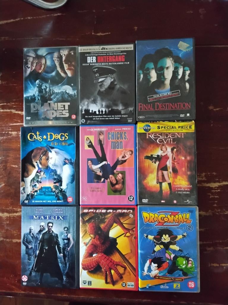 Diverse dvd's, Cd's en Dvd's, Alle leeftijden, Ophalen of Verzenden, Zo goed als nieuw