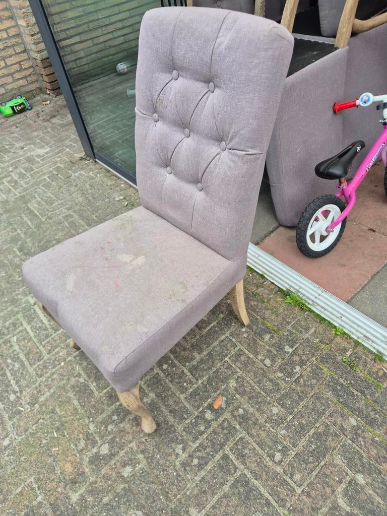 6 woonkamer stoelen, Ophalen of Verzenden