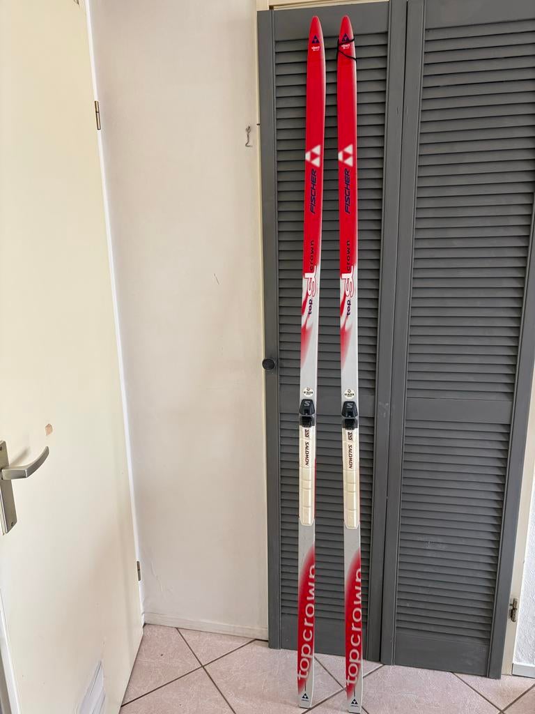 Fischer Top Crown Langlaufski's 195 cm, Ophalen, Zo goed als nieuw, Ski's, Fischer