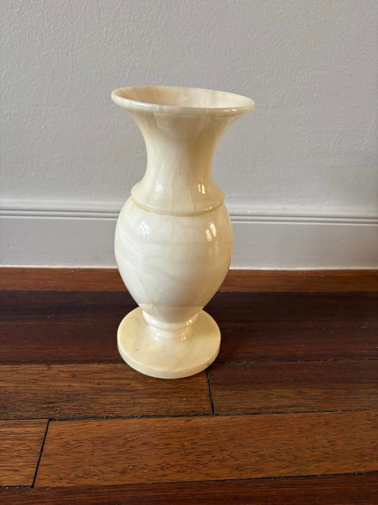 Onyx vaas 25cm, Ophalen of Verzenden