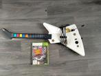red octane explorer gitaar met guitar hero warriors of rock, Spelcomputers en Games, Games | Xbox 360, Ophalen, Muziek, 1 speler