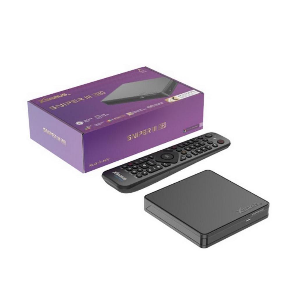 Xsarius Sniper 3 - IPTV Ontvanger Box, Ophalen of Verzenden, Nieuw, HDMI, Minder dan 500 GB
