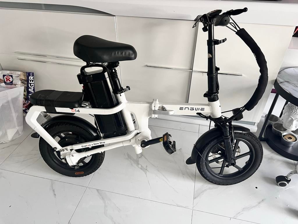 Compacte opvouwbare elektrische fiets - Zo goed als nieuw, Fietsen en Brommers, Overige merken, Ophalen of Verzenden, Zo goed als nieuw