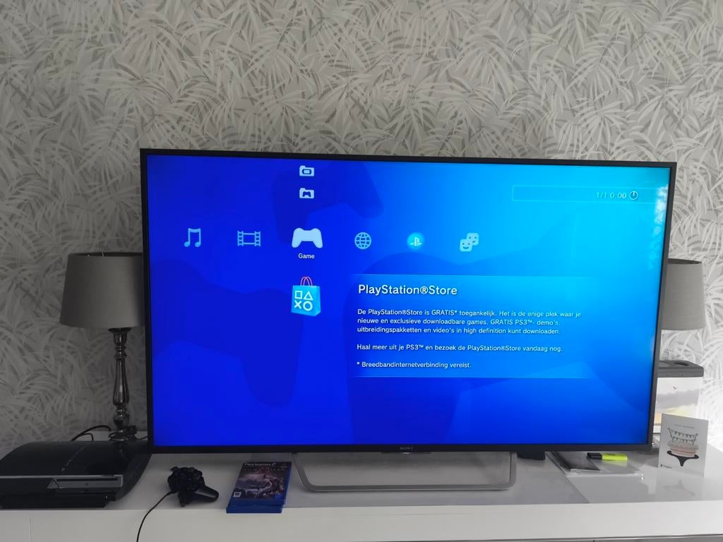 PlayStation 3 backwards compatible, Ophalen, Gebruikt, Phat, Met 2 controllers